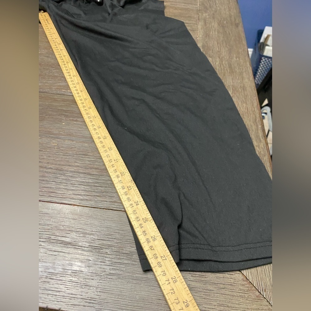 Women’s Plus Size Casual Lounge Set “Blessed” on pants and top 3X black - Picture 12 of 13